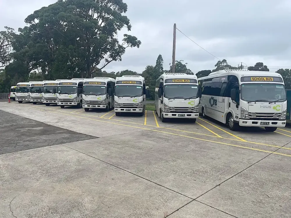 I-Bus NQR fleet delivery — community and school operators