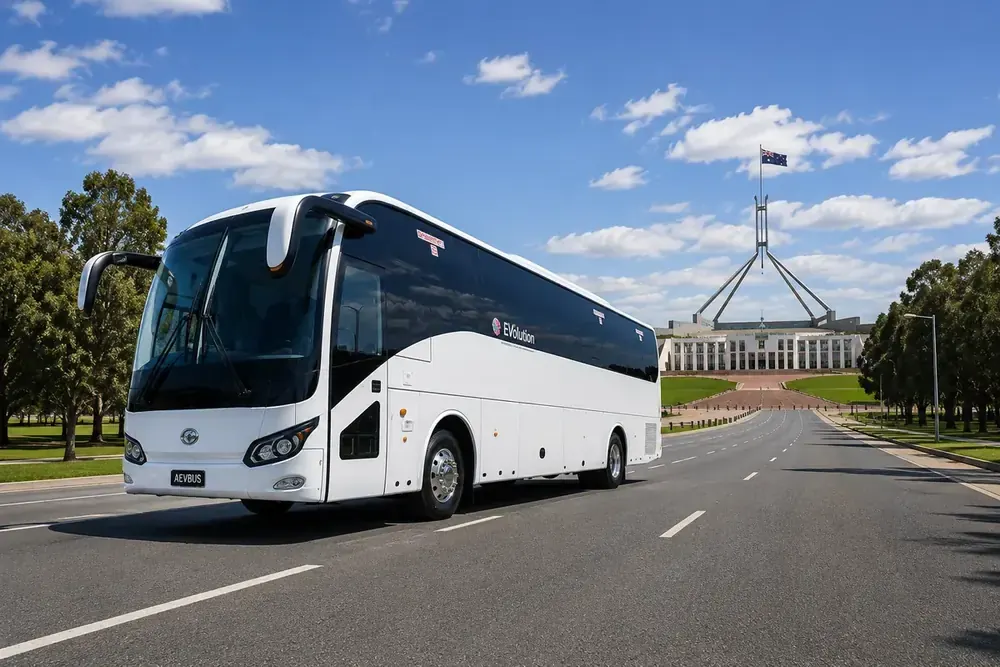 King Long EVolution electric coach — in service nationally