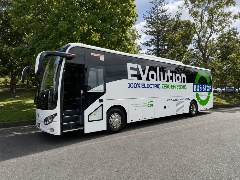 EVolution by Bus Stop Sales — 100% electric