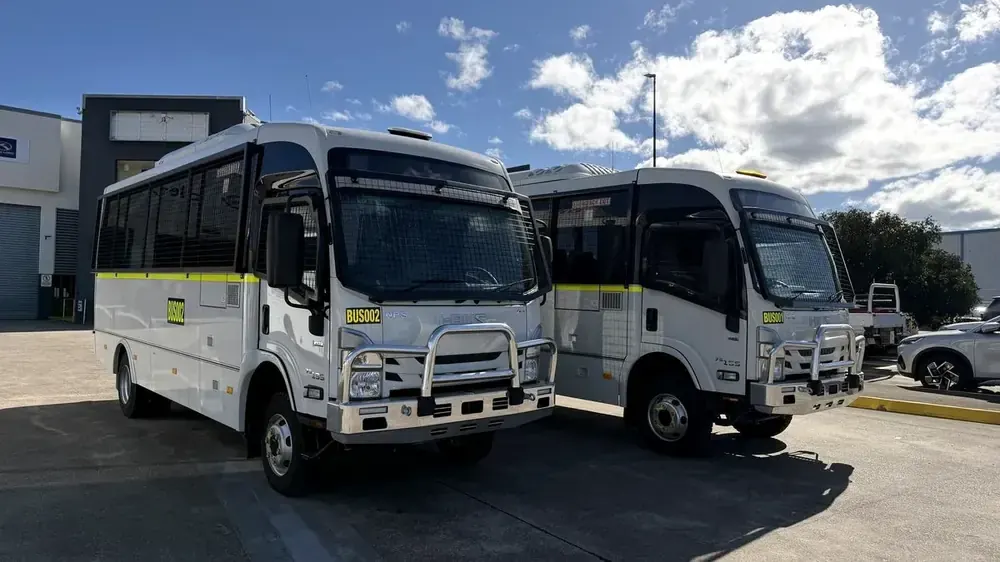 I-Bus NPS 19-Seat 4×4 — at the yard