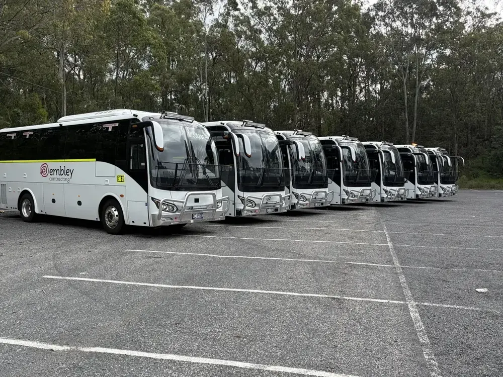 On site — crew transport at work