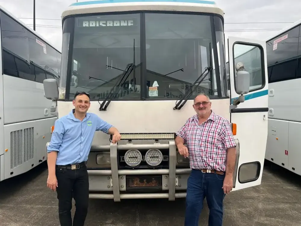 The Bus Stop Sales and Service team behind MineBus